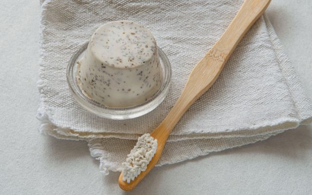 Homemade Coconut Oil Toothpaste
