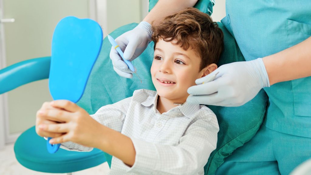 dental check-up kid